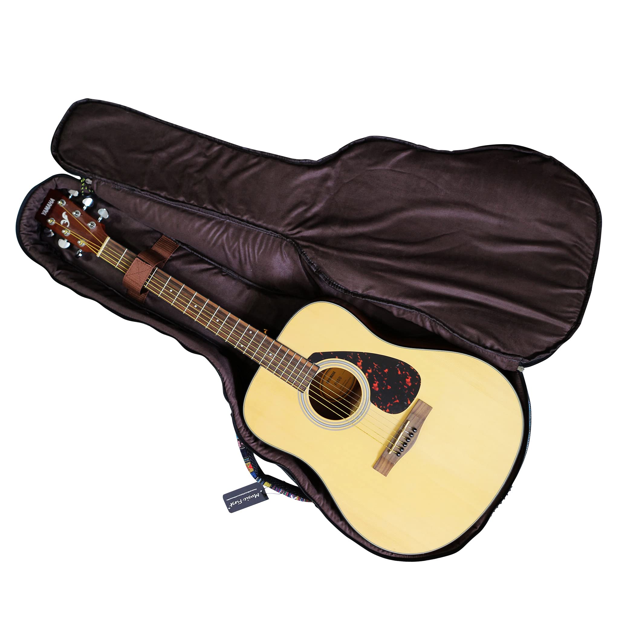 MUSIC FIRST Original Design 0.9'' (23mm) Thick Padded Country Style Guitar Case, Guitar Bag, Guitar Soft Case. (FIT FOR 40~41 in